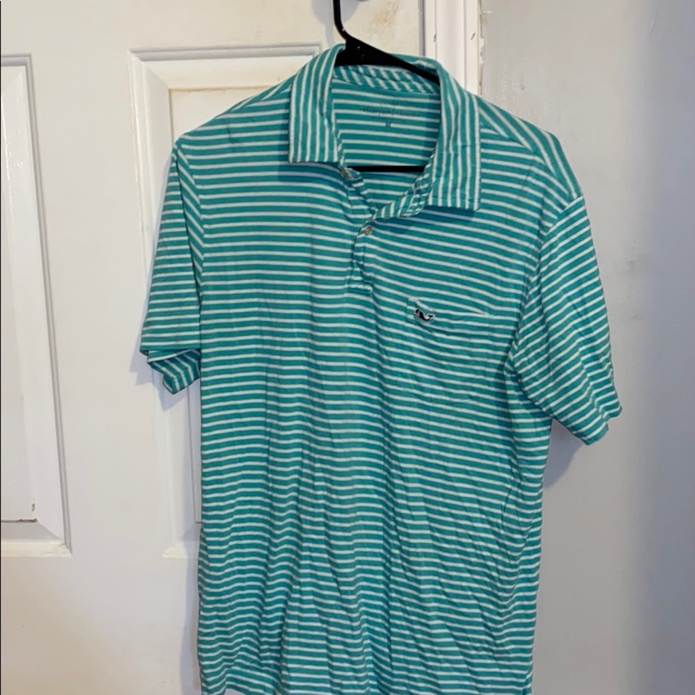 Vineyard vines blue short sleeve Polo